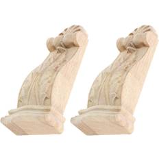 Corbels & Brackets on sale iplusmile Wooden Decorative Shelf Corbel Bracket 2 Pcs