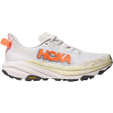 Hoka Speedgoat 6 W - White/Neon Tangerine