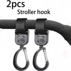 Shein 2pcs Cartoon Bear Stroller Hook