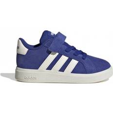 adidas Infant Grand Court 2.0- Semi Lucid Blue/Off White/Core Black