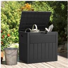126L Waterproof Large Plastic Garden Storage Box