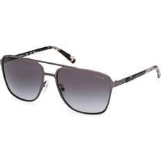 Guess Mand GU00210 Metal Solbriller 60 MM - Grå