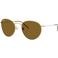 Ray-Ban ROUND REVERSE Solglasögon - Arista Guld/Brown