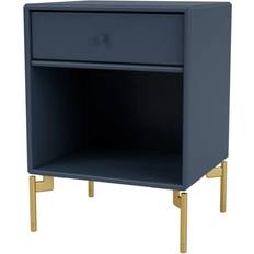 Montana Furniture Dream with Leg Juniper/Brass Bedside Table 30x35.4cm