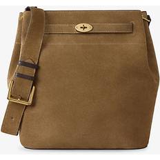 Mulberry Bucket Bags Mulberry Womens Islington Large Suede Bucket Bag