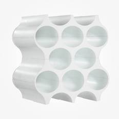 Golv Vinställ Koziol Set Up Solid White Wine Rack 36.4x35.3cm