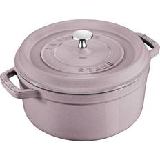 Staub Kastruller & Stekpannor Staub La Cocotte 3,8L, Cherry Blossom med lock 3.7 L
