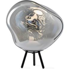 Tom Dixon Golvlampor & Markbelysning Tom Dixon Melt Portable LED Large Silver Black L50 x W50 x H57 cm Golvlampa