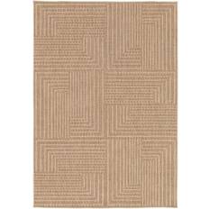 Polypropylen - Utomhusmattor Mattor & Fällar Hillerstorp Belle Utomhusmatta Beigebrun 340x240 cm Brun cm