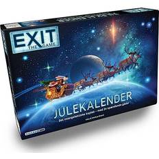 Lautapelit EXIT Julekalender: Det intergalaktiske kapløb - med 24 spændende gåder