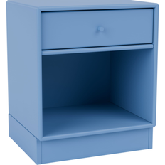 Blåa Sängbord Montana Furniture Dream Plinth H7 Azure Bedside Table 30x35.4cm