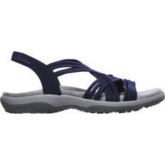 Skechers reggae slim Skechers Womens Reggae Slim Simply Stretch Sandals Blue