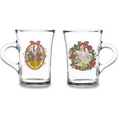 Holmegaard Drinkglas Holmegaard Jul Hot Drink Glas 2025 23 cl 2-Pack Drinkglas 23cl 2st