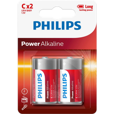 LR14P2B 2-pack Red/Silver