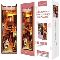 3D Wooden Puzzle DIY Book Nook Kit The Japanese Grocery Store