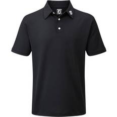 FootJoy Stretch Pique Solid Junior Poloshirt Black