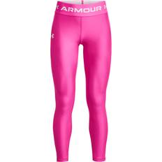 Under Armour Girls' HeatGear Leggings Pink