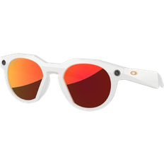 Oakley Hvid Solbriller Oakley HSTN Uni Solbriller Prizm Ruby - Warm Grey