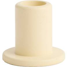 Betong Värmeljuslyktor Hay Tube Candleholder Concrete Small H5.5 x D5.5 x W5.5 cm - Lime Yellow Värmeljuslykta