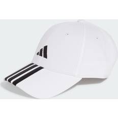 Adidas Tilbehør adidas 3-Stripes New Logo Baseball Kasket - White/Black