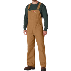 Dickies Classic Bib Overalls - Rinsed Brown Duck