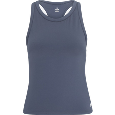 Under Armour Women's Motion High Neck Tank - Downpour Gray/White