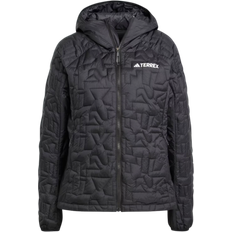 adidas Women's Terrex Xperior Primaloft Loose Fill Insulated Hooded Jacket - Black