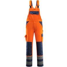 Mascot 07169-860 Compete Bib & Brace Overalls - Orange/Navy