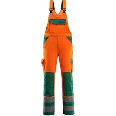 Mascot 07169-860 Compete Bib & Brace Overalls - Orange/Green