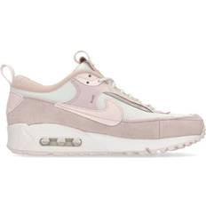 Nike Suede Running Shoes Nike Air Max 90 Futura W - Summit White/Barely Rose/Pink Oxford/Light Soft Pink