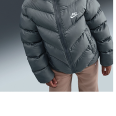 Outerwear Nike Kid's Sportswear All Day Play - Smoke Grey/White