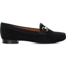 Black - Suede Loafers Dune London Glenniee Loafers - Black