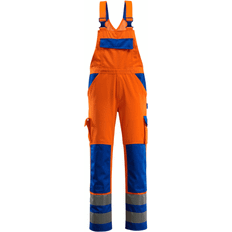 Mascot 07169-860 Compete Bib & Brace Overalls - Orange/Royal