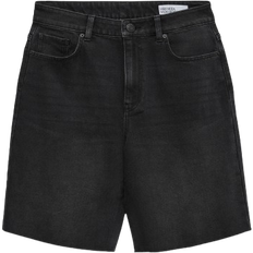 Vero Moda Cleo Long Shorts - Black/Black Denim