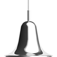 Verpan Pantop Pendel Ø23 cm Chrome Hängande Lampa Pendellampa