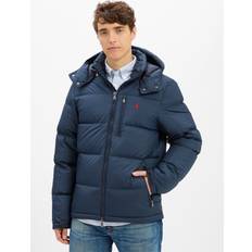 Herre - Naturfarvet Tøj Polo Ralph Lauren Gorham Down Jacket - Navy