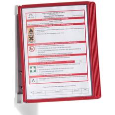 Durable Display Panel System Vario Wall 5 Red