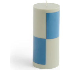 Blue Candles Hay Column S Grey/Blue Candle