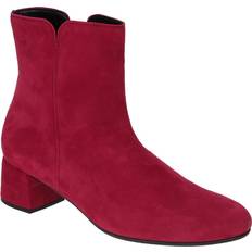 Gabor Womens Ankle Boots - Raspberry Dark Pink