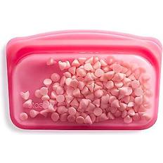 Stasher Snack Pink Ziplock Bag 0.3L