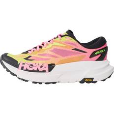 Hoka Orange Shoes Hoka Mafate X Trail Running Shoes - Neon Citrus/Neon Rose