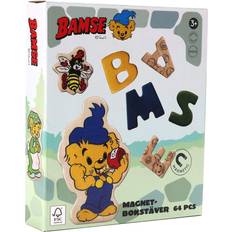 Bamse Babyleksaker Micki Bamse Magnetlek Bokstäver 57 Bitar