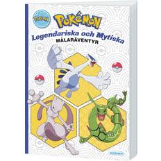 Pokémons Kreativitet & Hobby Pokémon Legendary & Mystical Coloring Adventures Coloring Book