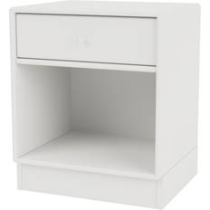 Montana Furniture Dream Plinth H7 White Bedside Table 30x35.4cm