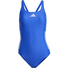 Dam - Träningsplagg Baddräkter adidas Women's Swimming 3 Stripes C Back Swimsuit - Semi Lucid Blue/Violet Tone