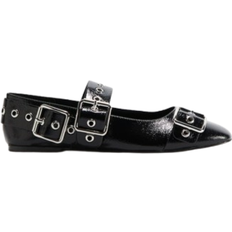 H&M Dame Mary Janes Med Spænder - Sort