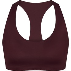 SKIMS x Nike Shine Racer Back Bra - Currant