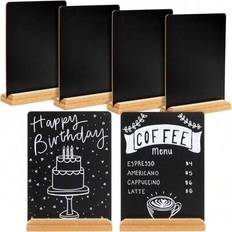 Notice Boards Shein Mini Chalkboard Signboards With Stand Set Notice Board
