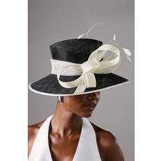 One Size Hats Coast Loop Quill Wide Brim Hat - Mono