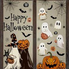 Shein 102pcs Halloween Window Clings 8 Sheets